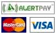 alertpay logo, master card logo, visa logo
